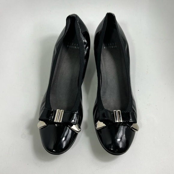 Stuart Weitzman Patent Leather Wedge Shoes - Picture 3 of 12